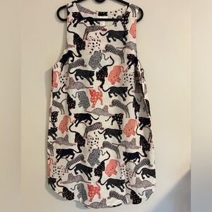 Relaxed summer tank dress w pockets